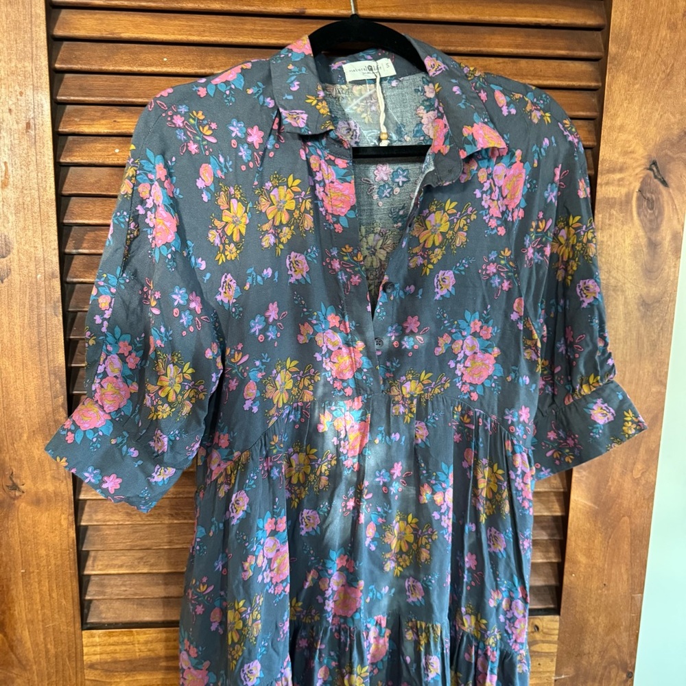 Gorgeous Natural Life Dress Breastfeeding Friendly Size Small